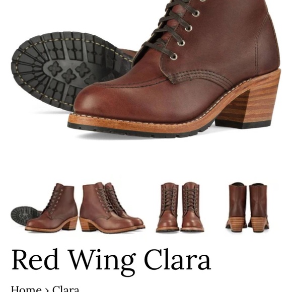 Red Wing Shoes Clara Boots (size 10) - Picture 6 of 6